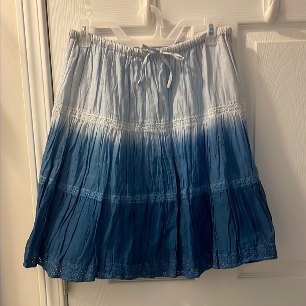 Blue Ombre Skirt